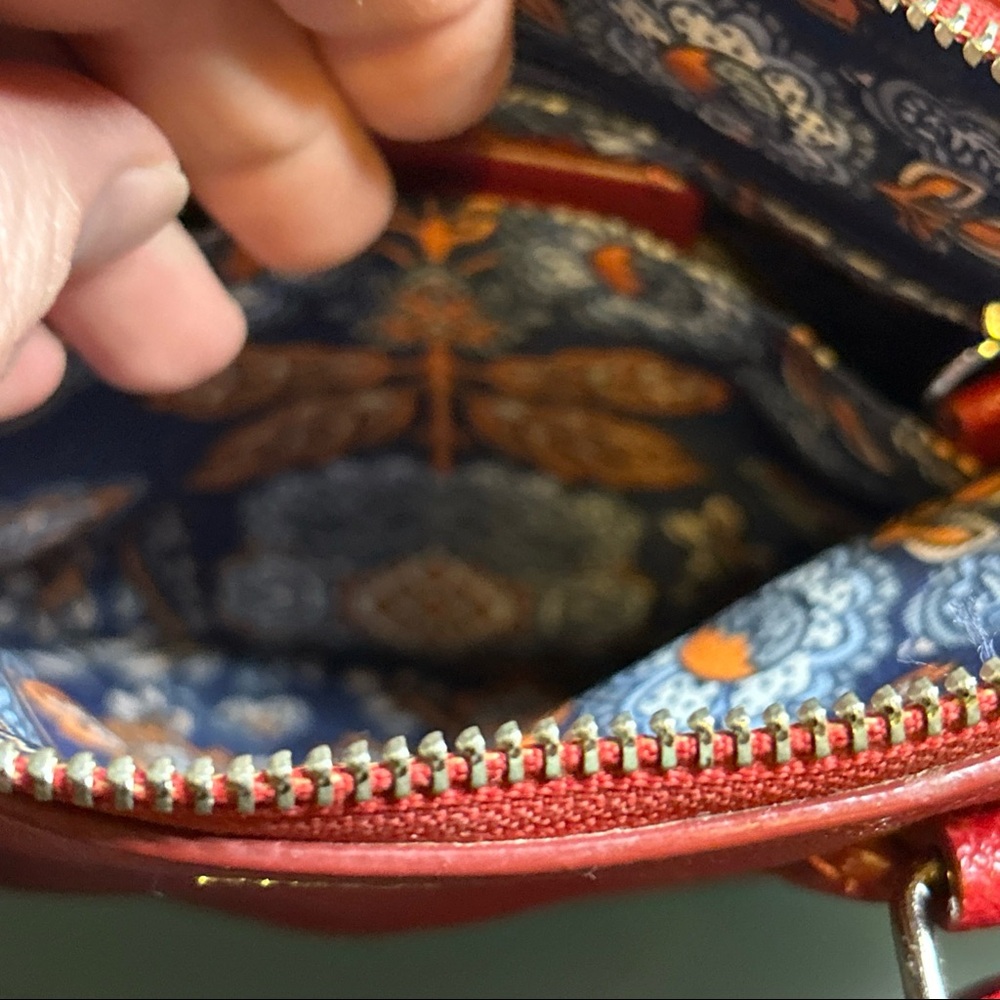 Coach Mini Satchel Handbag- Red - Picture 7 of 16